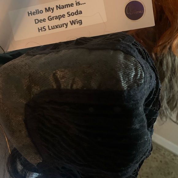 Dee wig from chic lifestyle in color grape soda - Picture 8 of 15